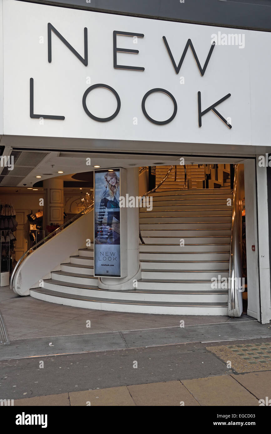 New Look Flagship Store at 500-502 Oxford Street, London W1 Stock Photo