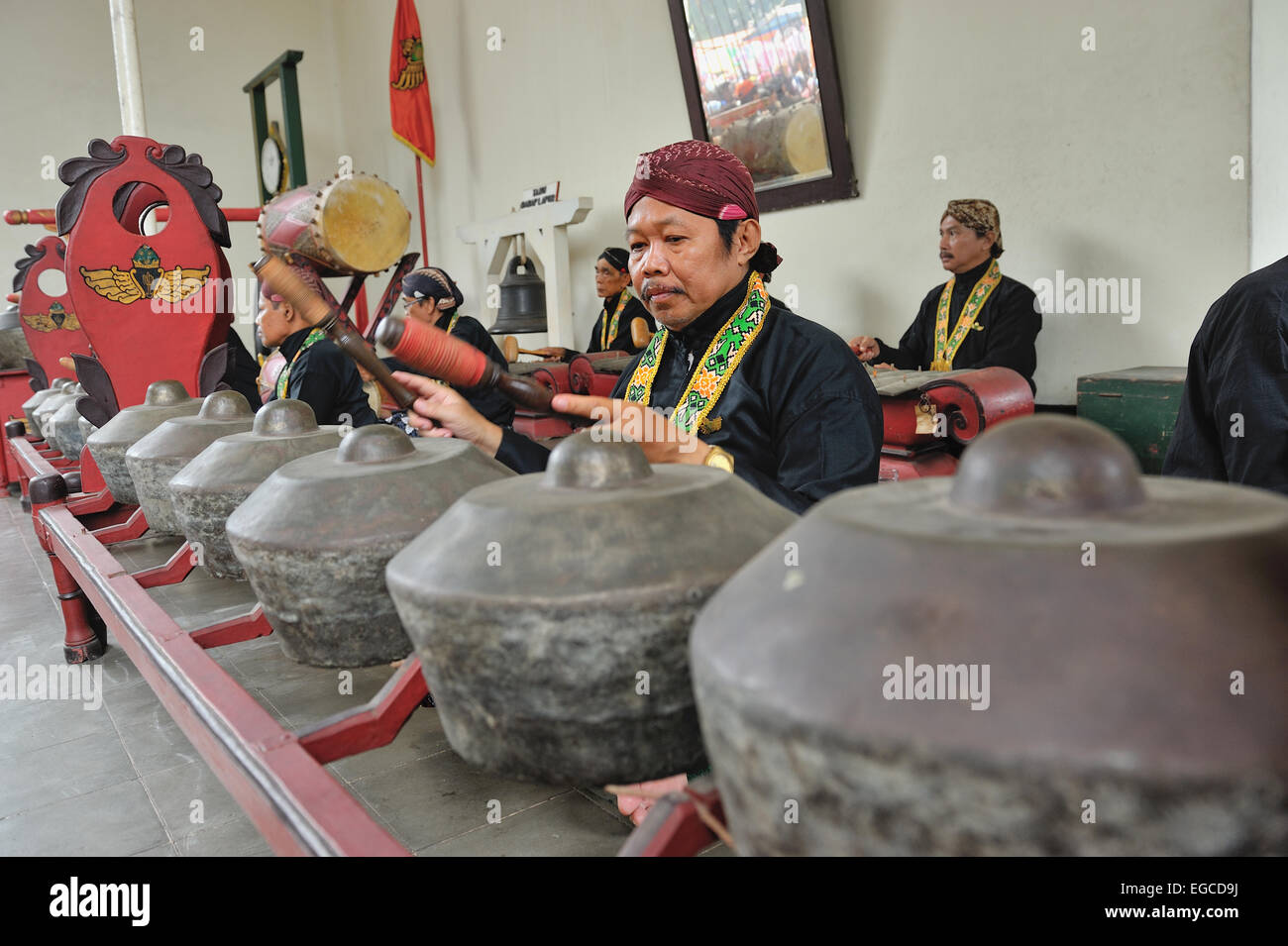 A gamelan is a traditional musical ensemble from Indonesia, typically ...