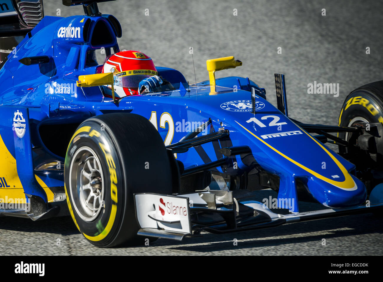 Felipe Nasr (BRA) Sauber C34. Monaco Grand Prix, Saturday 23rd May 2015.  Monte Carlo, Monaco Stock Photo - Alamy