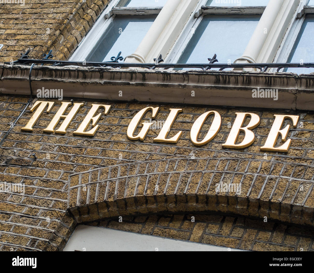 The Globe Pub Public House Borough Market Southwark London UK Stock Photo