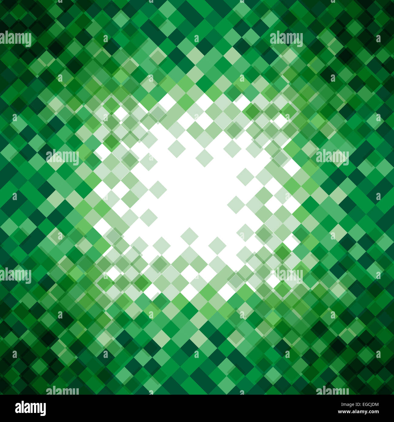 Abstract green triangle mosaic background design element. Vector Stock ...