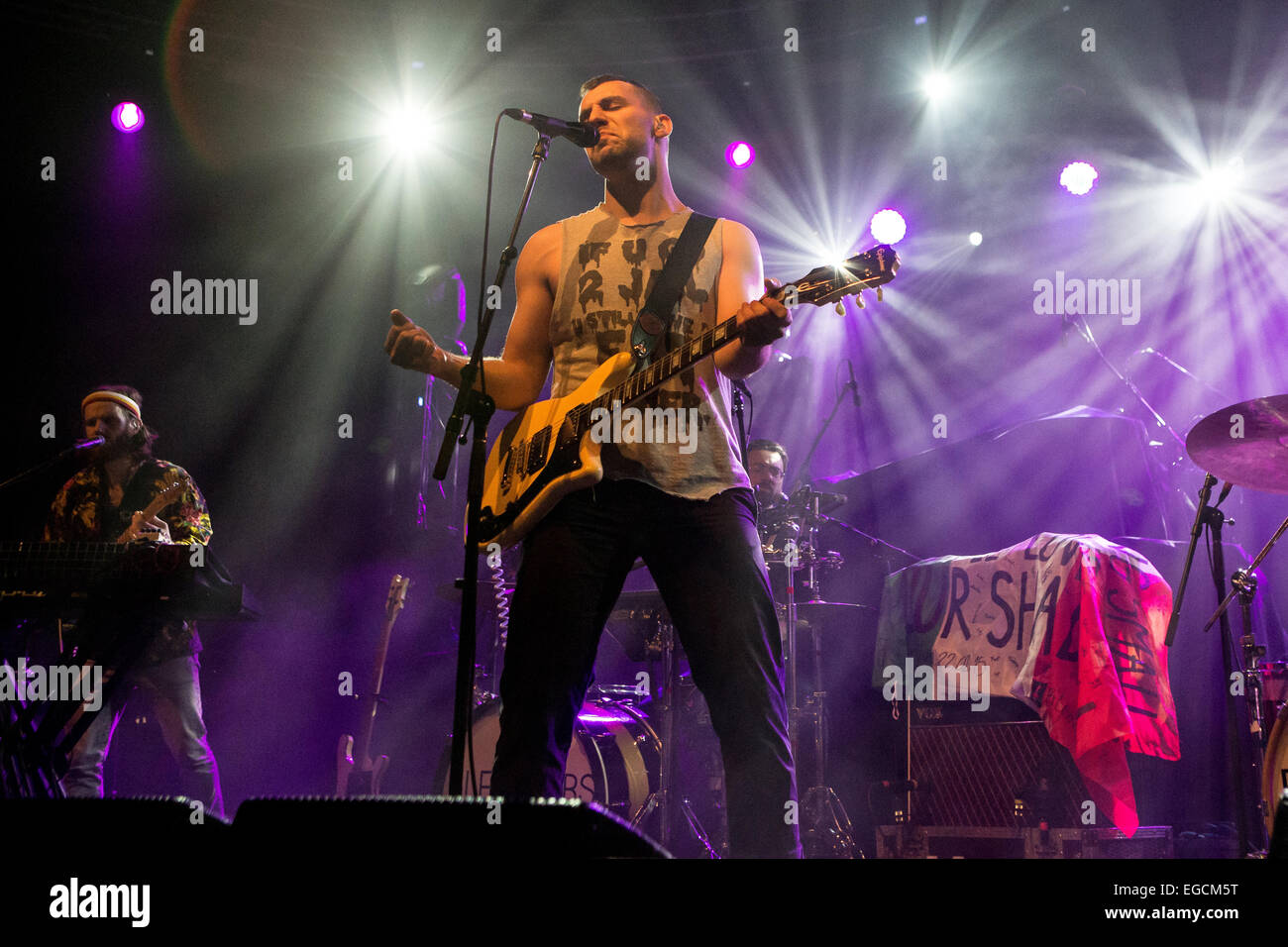 Milan Italy. 22th February 2015. The American alternative rock band