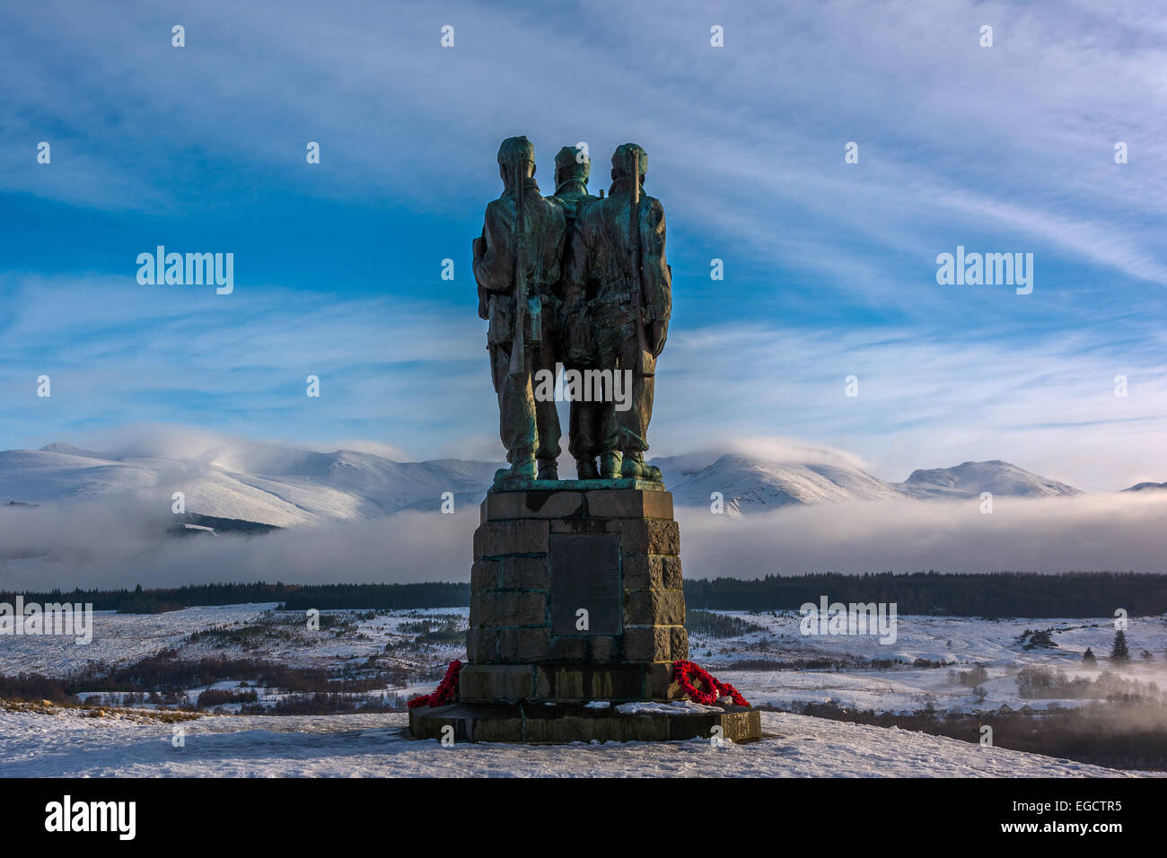 Commando Memorial, Spean Bridge, Lochaber, Scotland, United Kingdom