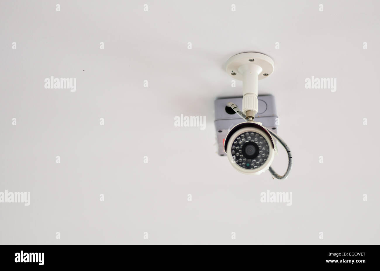 Dome type CCTV Security camera Stock Photo Alamy