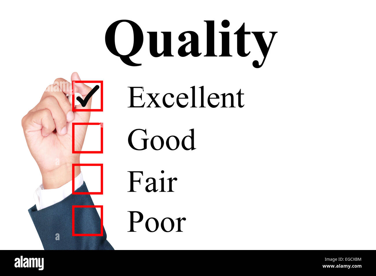Quality evaluation. Quality evaluation
