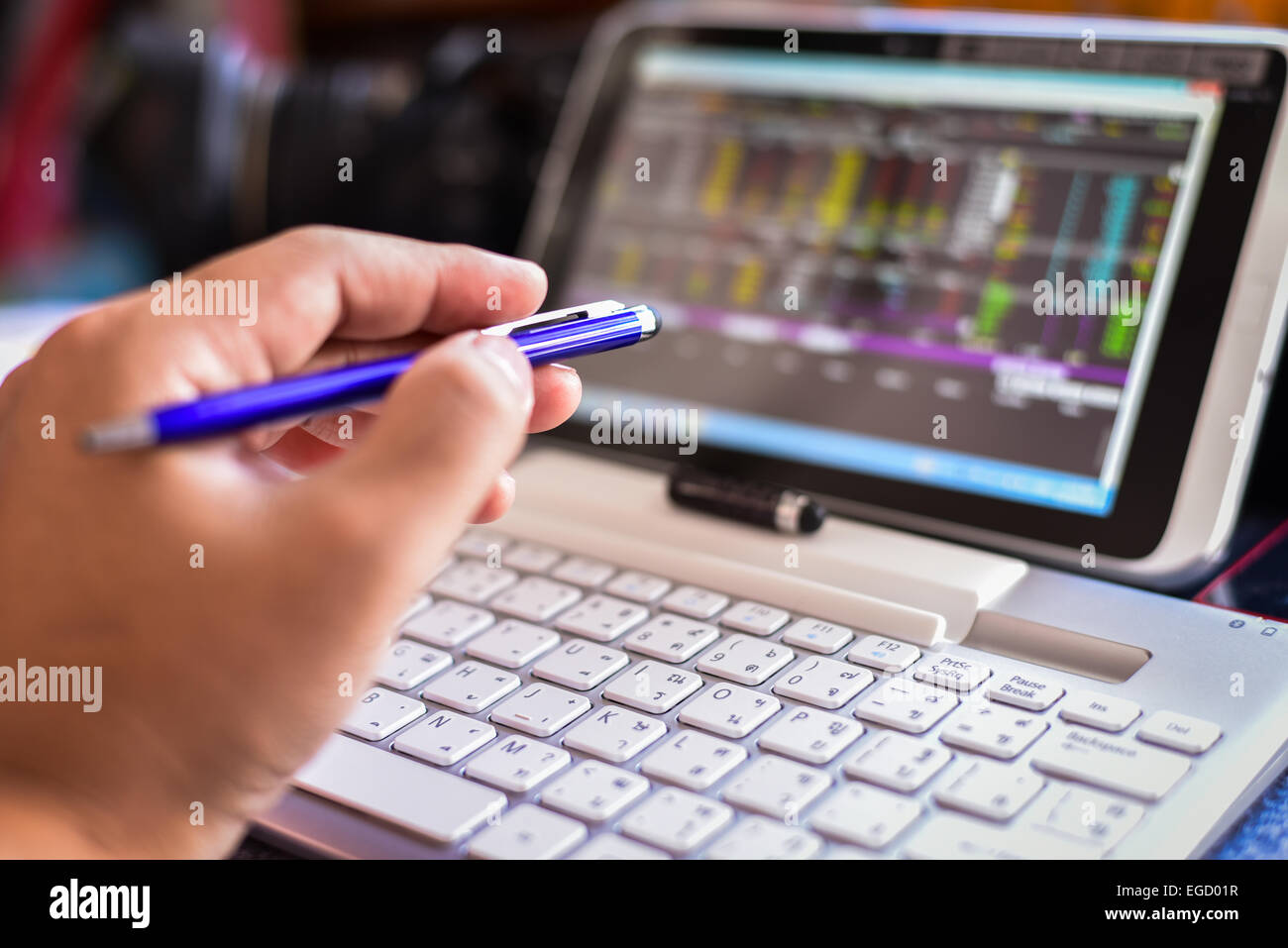 Stock Market Status Stock Photo Alamy