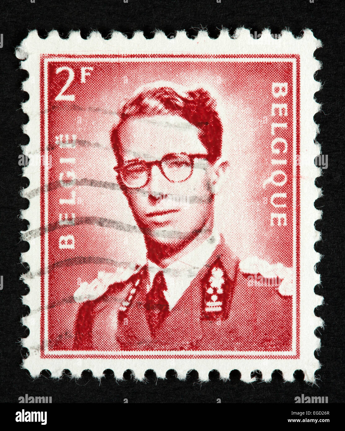 Belgian postage stamp Stock Photo - Alamy