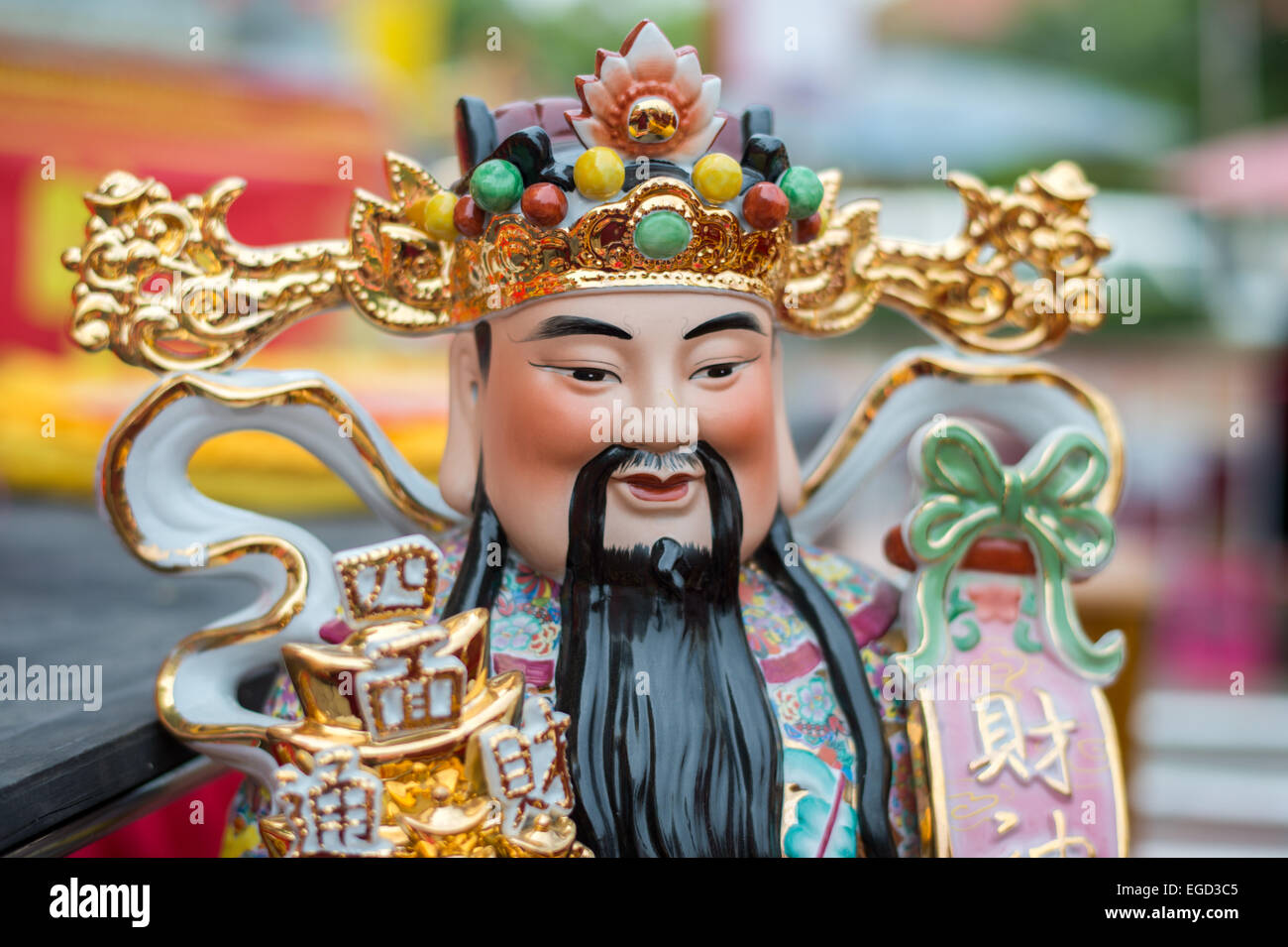 Chinese New Year decorations Stock Photo - Alamy