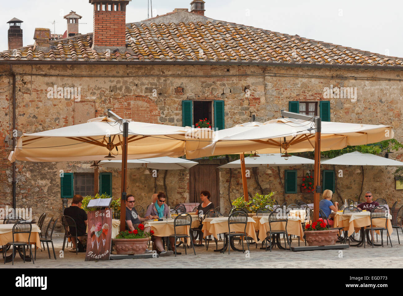 Restaurant On The Village Square Monteriggioni Province Of Siena Restaurant On The Village Square Monteriggioni Province Of Siena