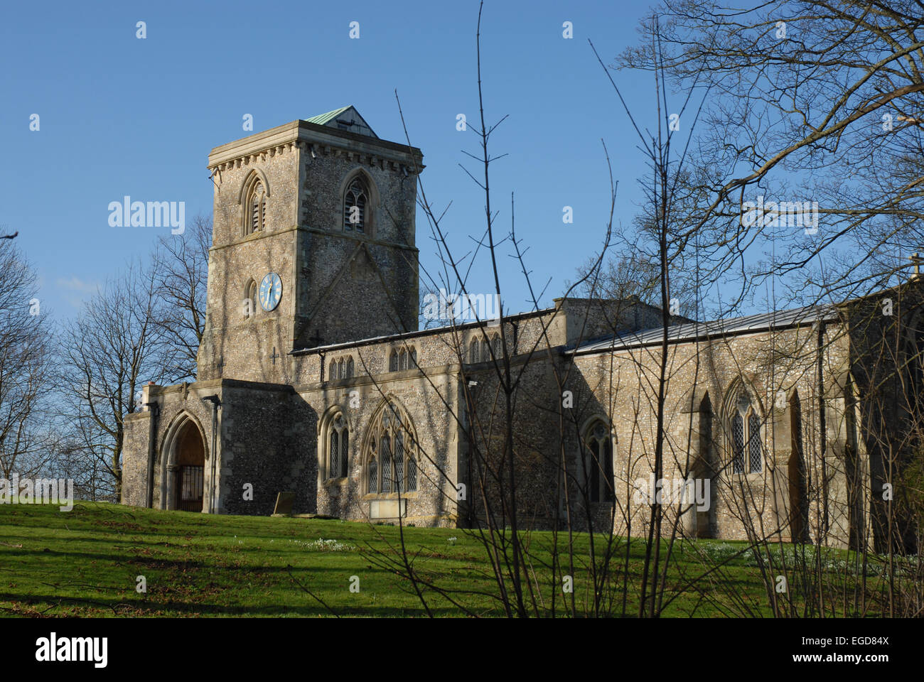 Holy Trinity Church, Bledlow Stock Photo