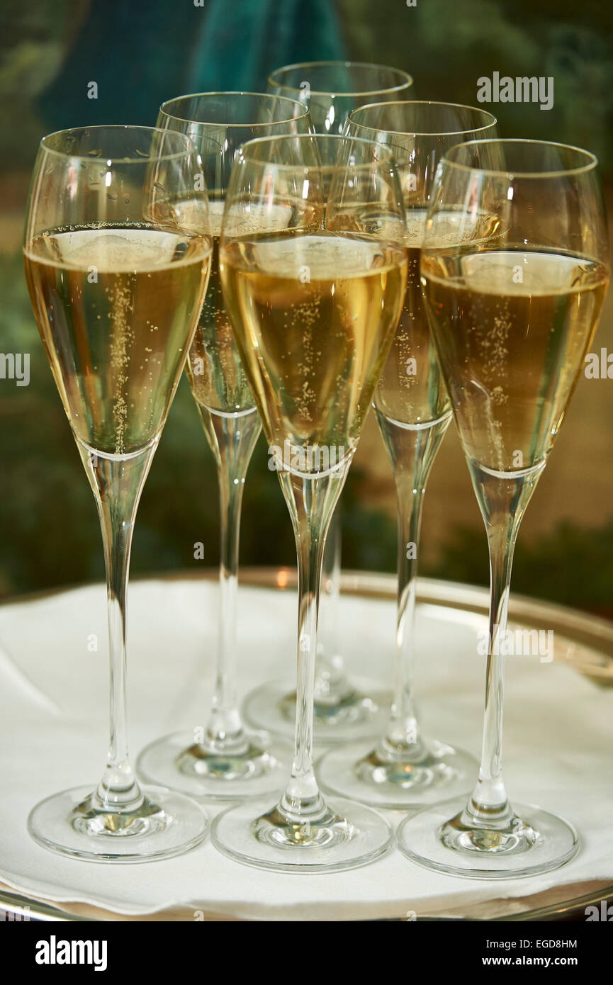 champagne Stock Photo