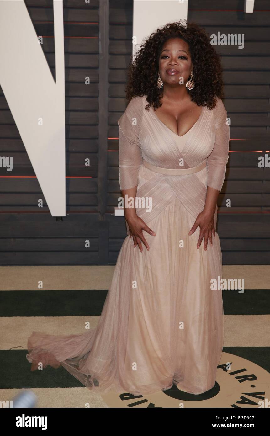 Los Angeles, California, USA. 23rd Feb, 2015. Oprah Actress Vanity Fair Oscar Party 2015 Los Angeles, Usa 23 February 2015 Dit77009 © Allstar Picture Library/Alamy Live News Credit:  Allstar Picture Library/Alamy Live News Stock Photo