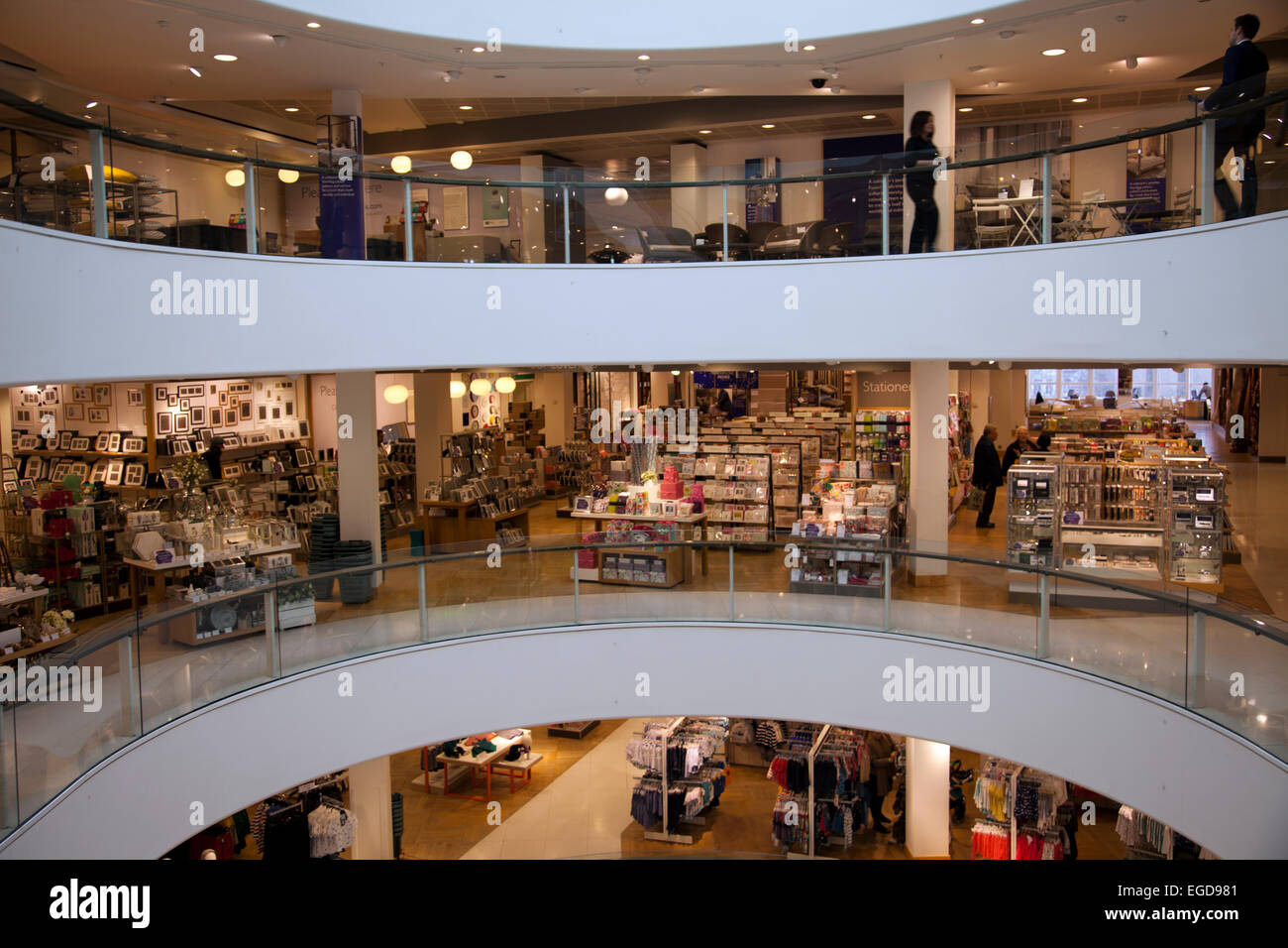 Peter Jones Department Store on Kings Rd in London UK Stock Photo Alamy
