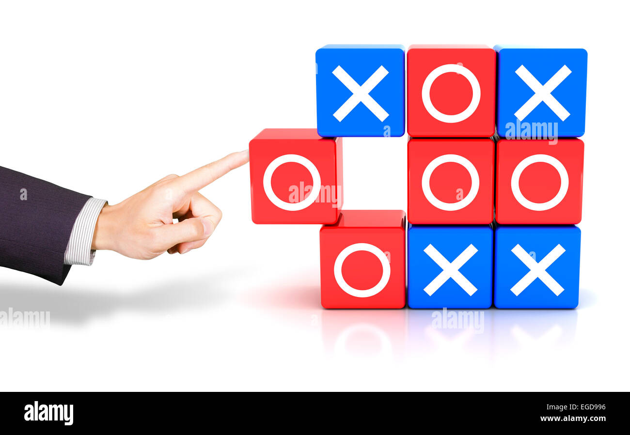 Tic tac toe game hi-res stock photography and images - Alamy