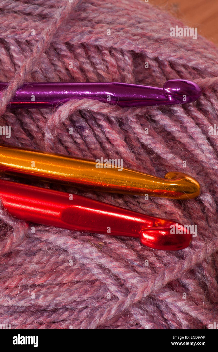 Crocheting needles hi-res stock photography and images - Page 7