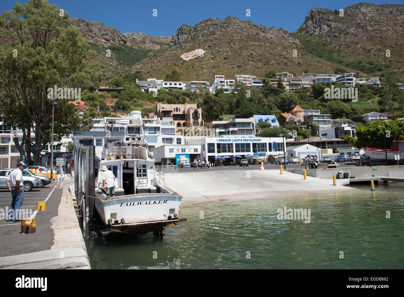Gordons Bay harbour Western Cape South Africa Stock Photo