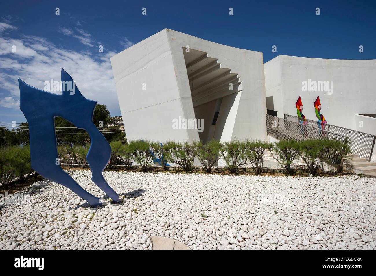 Studio Weil, architect Daniel Libeskind, Port d´Andratx, Majorca, Spain Stock Photo