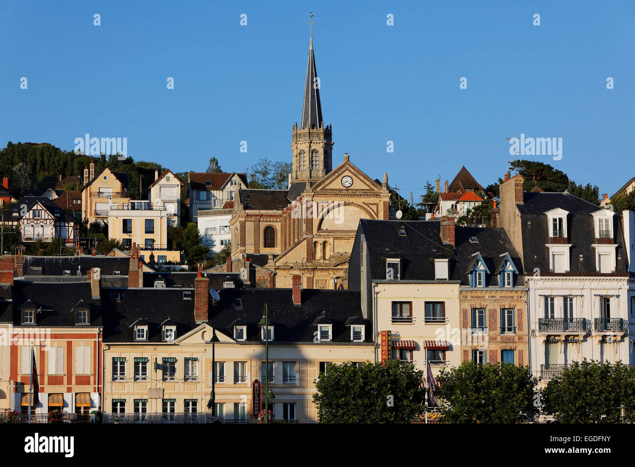 Trouville-sur-Mer, Lower Normandy, Normandy, France Stock Photo