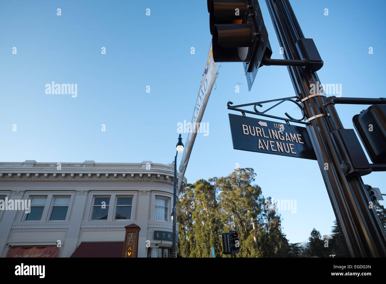 Burlingame avenue hires stock photography and images Alamy