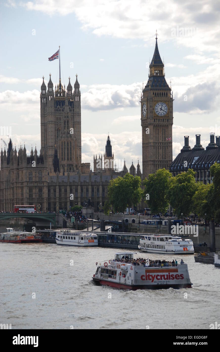 River Thames and Houses of Parliament London Stock Photo Alamy
