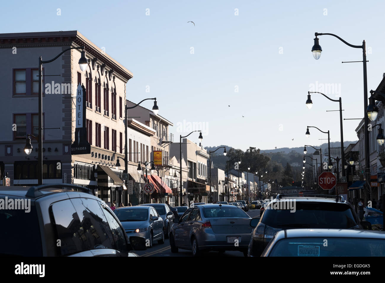 Burlingame avenue hires stock photography and images Alamy