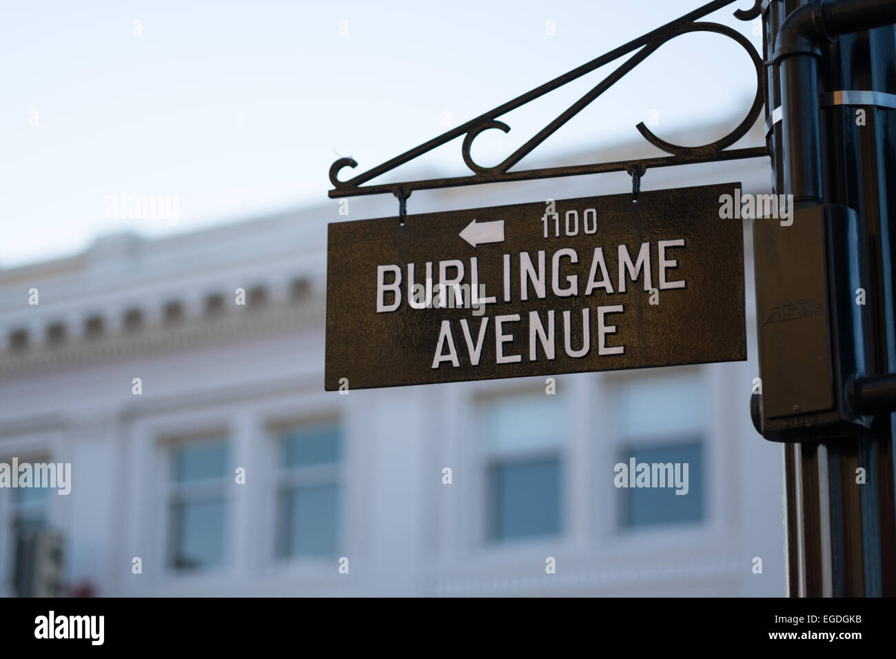 Burlingame avenue hires stock photography and images Alamy