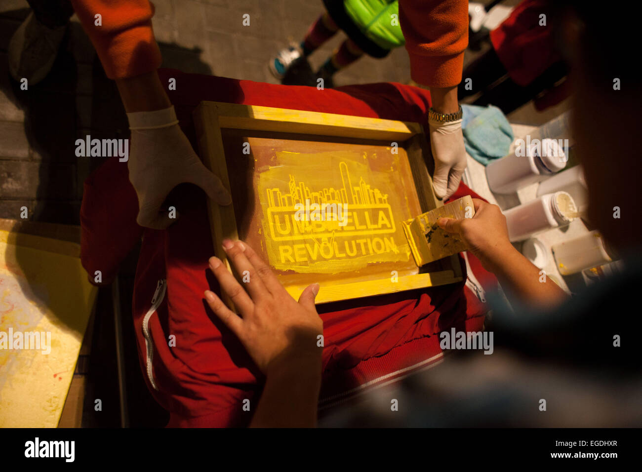 Screen Printing Stock Photos & Screen Printing Stock Images Alamy