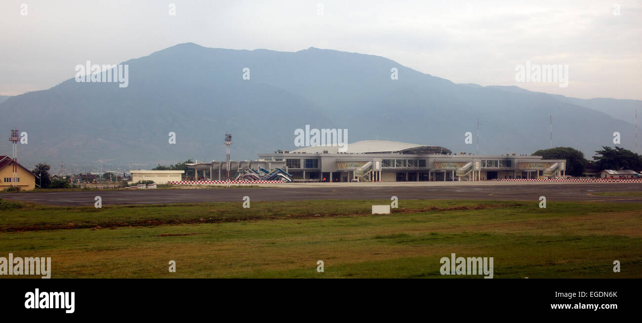 The airport terminal at Palu (Mutiara SIS AlJufrie Airport, PLW