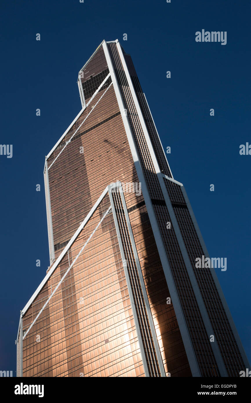 Mercury City Tower (Europe's tallest building) in Moscow City, Moscow, Russia, Europe Stock Photo