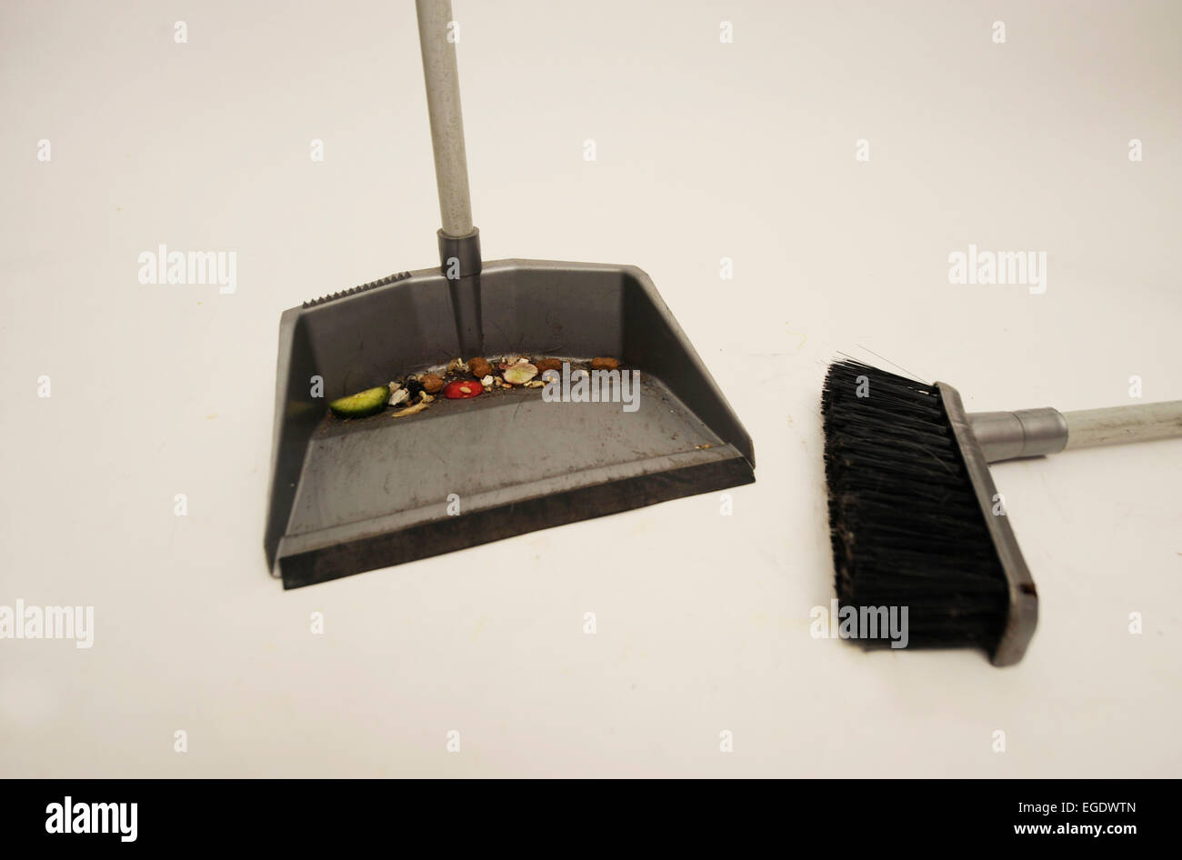 Dust Pan and Brush Stock Photo Alamy