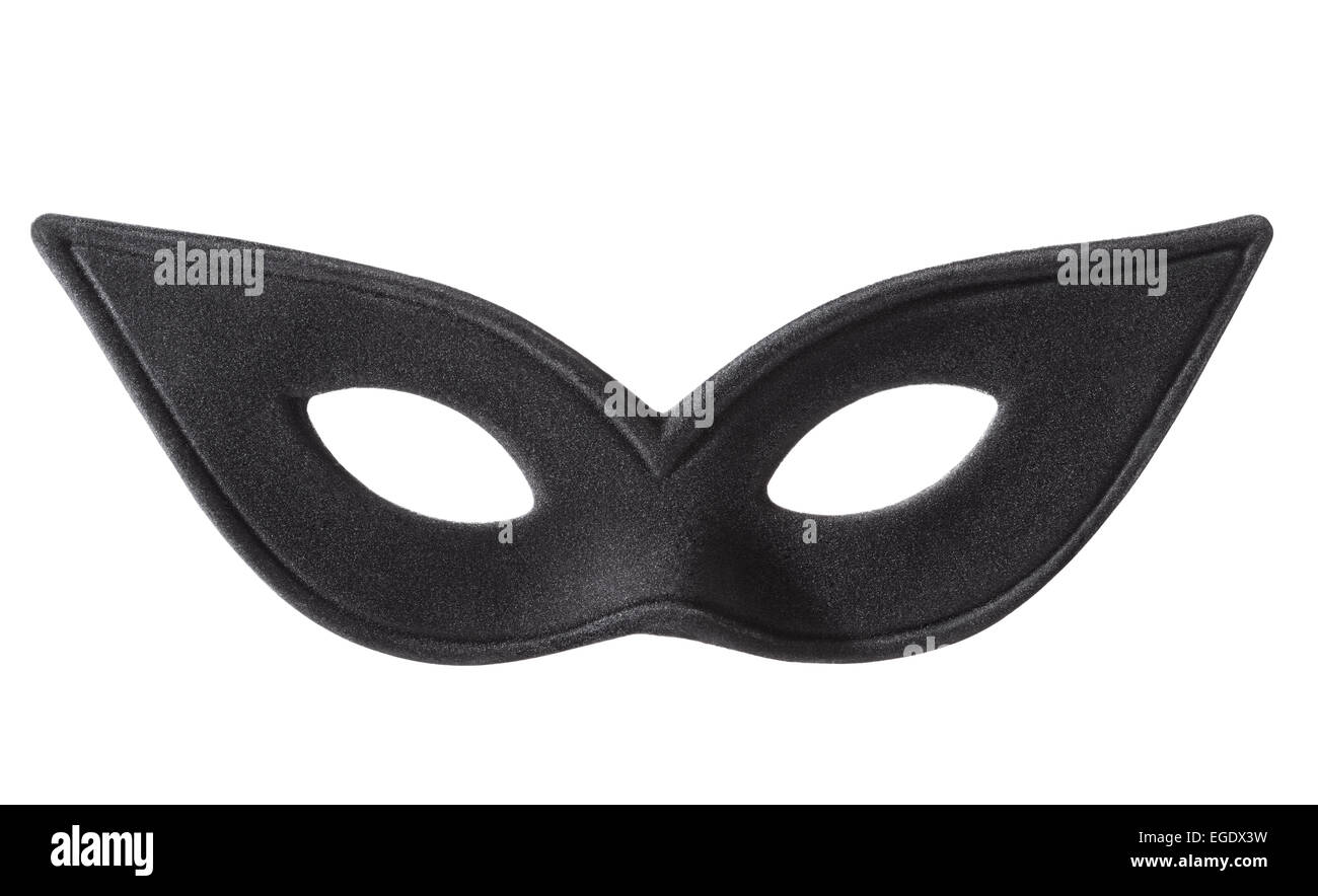 Carnival black mask Stock Photo