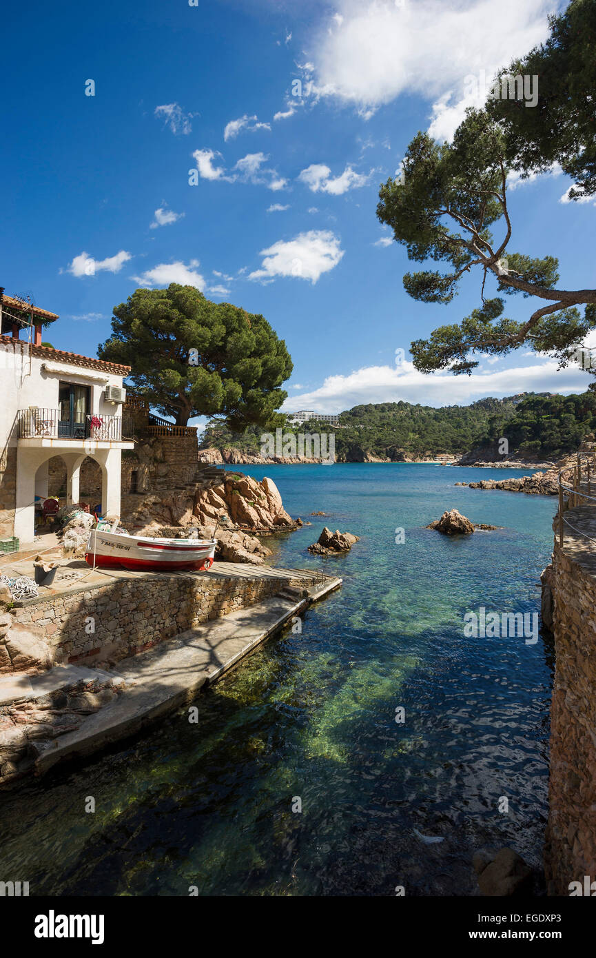 Cala Fornells, near Begur, Costa Brava, Spain Stock Photo