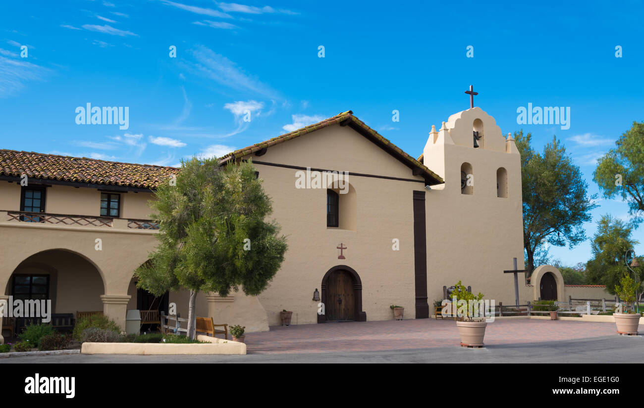 Santa Ynez mission in Solvang California Stock Photo - Alamy