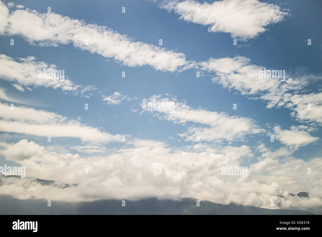 Cloudy sky with blue hi-res stock photography and images - Alamy