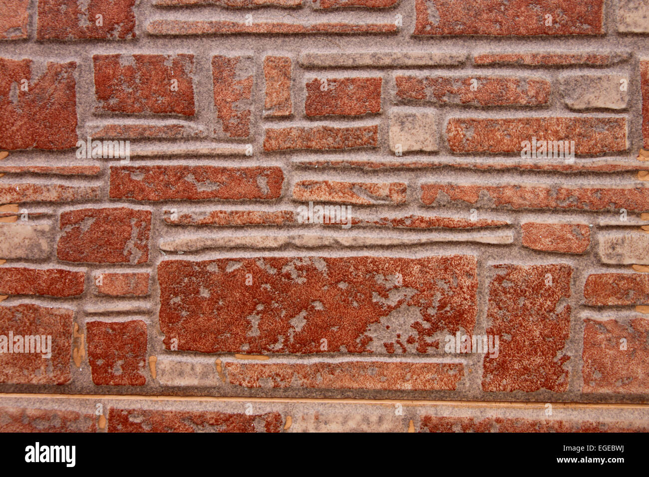 Tile pattern of a stone wall for the background. Stock Photo