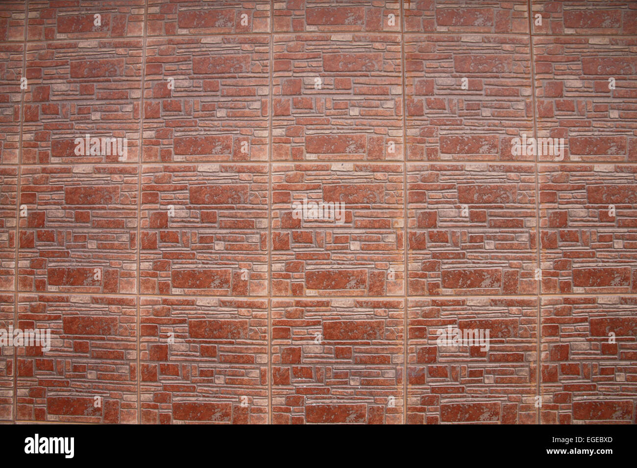 Tile pattern of a stone wall for the background. Stock Photo