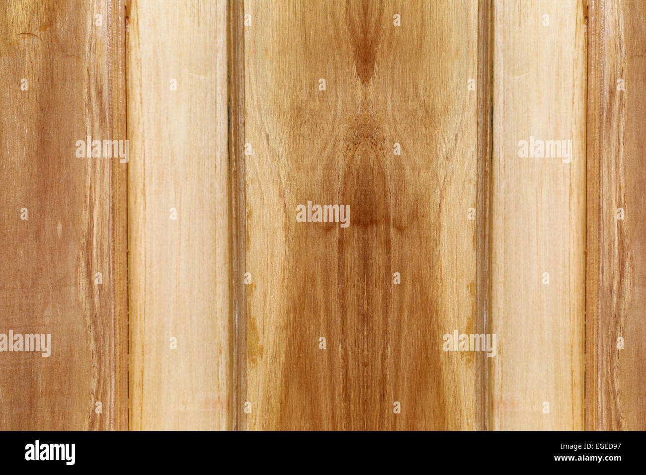 Brown wood plank wall texture for the background. Stock Photo