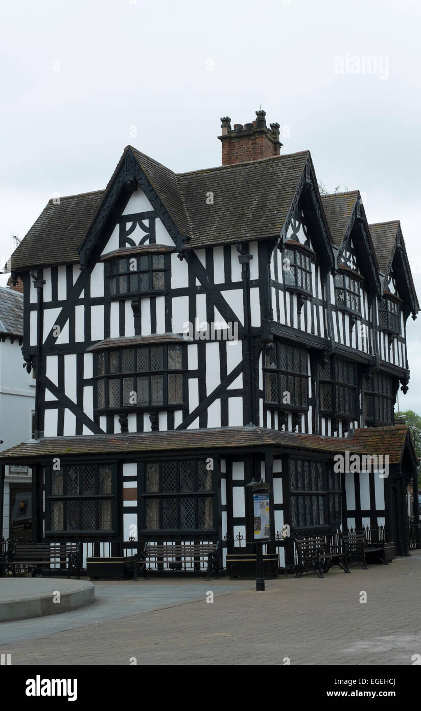 The Old House museum in Hereford Stock Photo