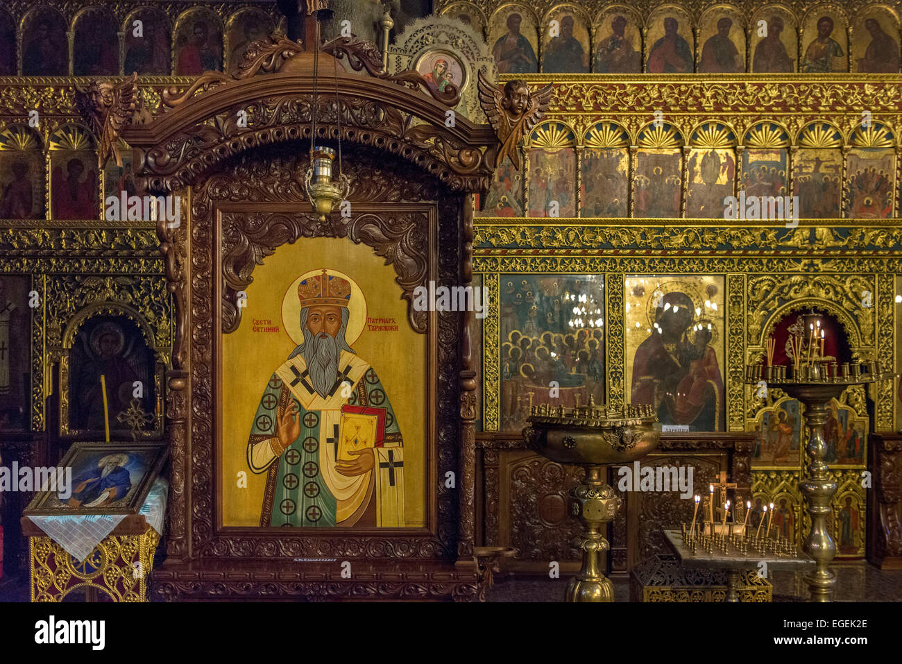Church Of The Archangels, Bachkovo Monastery, Plovdiv Stock Photo