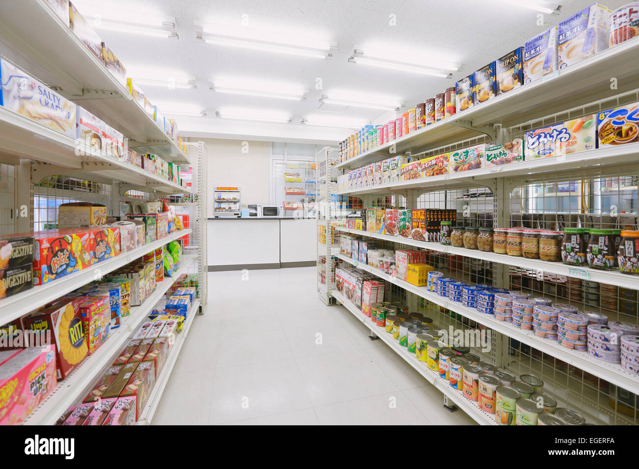 Convenience store interior hi-res stock photography and images - Alamy