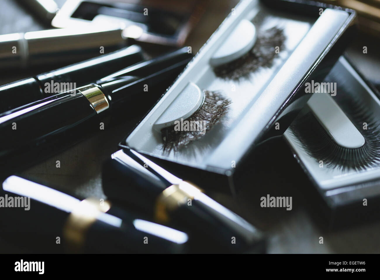 Beauty Salon Accessories Stock Photo Alamy