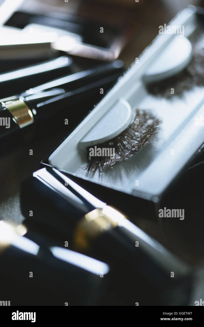 Beauty Salon Accessories Stock Photo Alamy