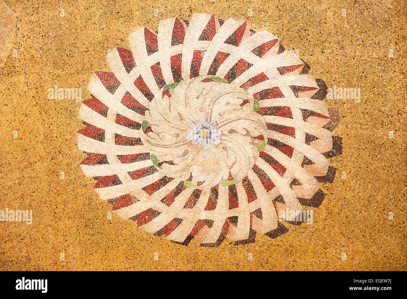 Mosaic ornament Stock Photo