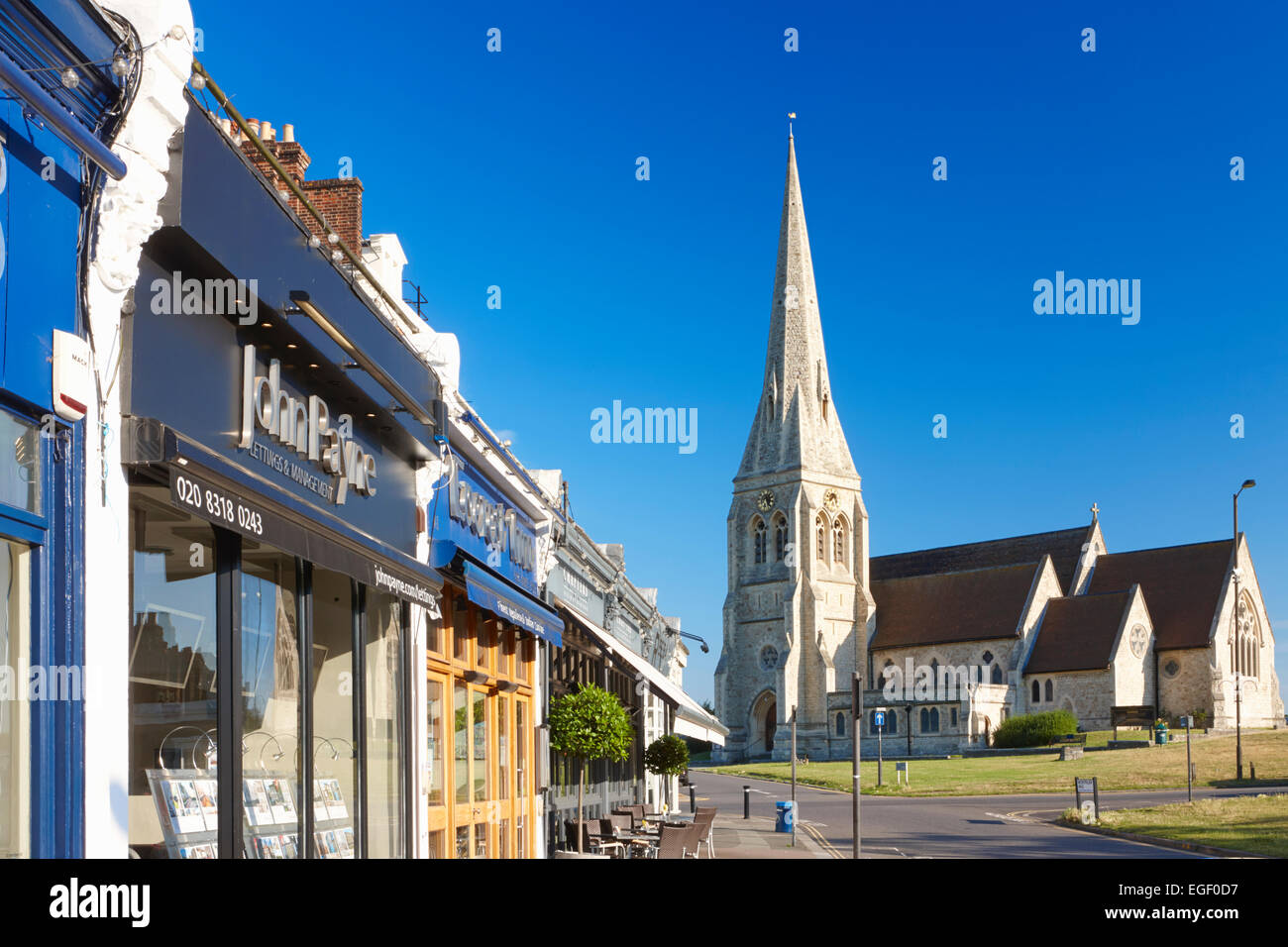 All Saints' Church, Blackheath, London Stock Photo