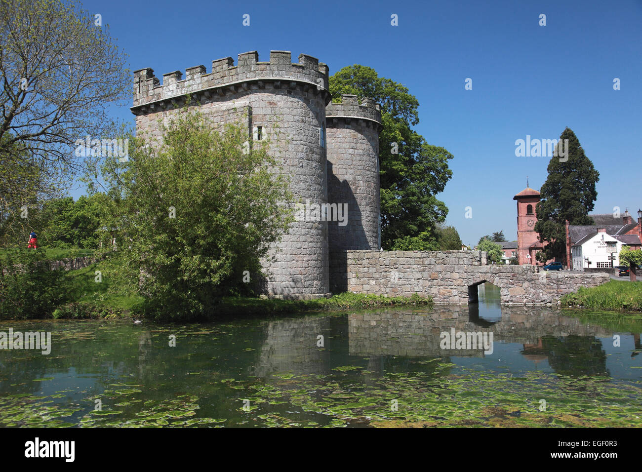 Whittington Castle near Oswestry on the Welsh/English border is run by
