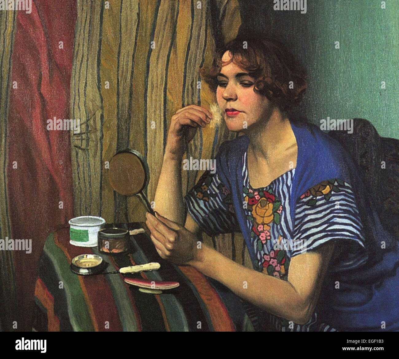 Felix Vallotton Hi Res Stock Photography And Images Alamy   Flix Vallotton Woman With Powder EGF1B3 