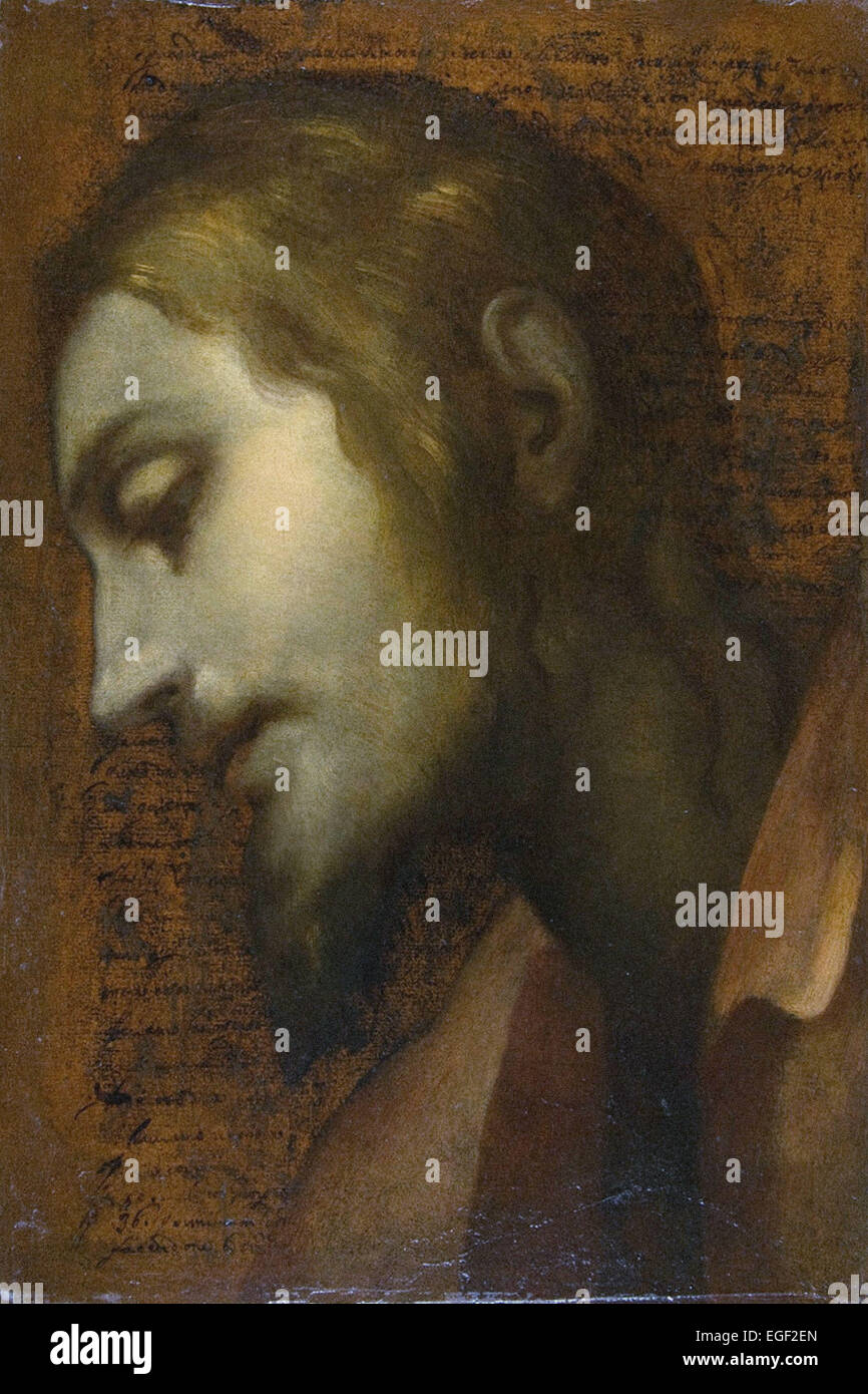 Cigoli (Ludovico Cardi) Head of Christ Stock Photo Alamy