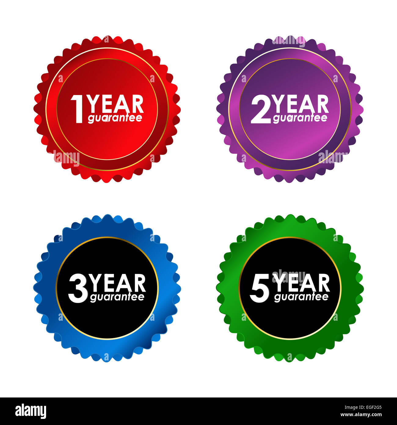 special vector guarantee sign, warranty label Stock Photo Alamy