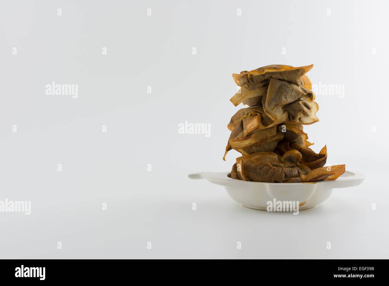 Used tea bags High Resolution Stock Photography and Images - Alamy