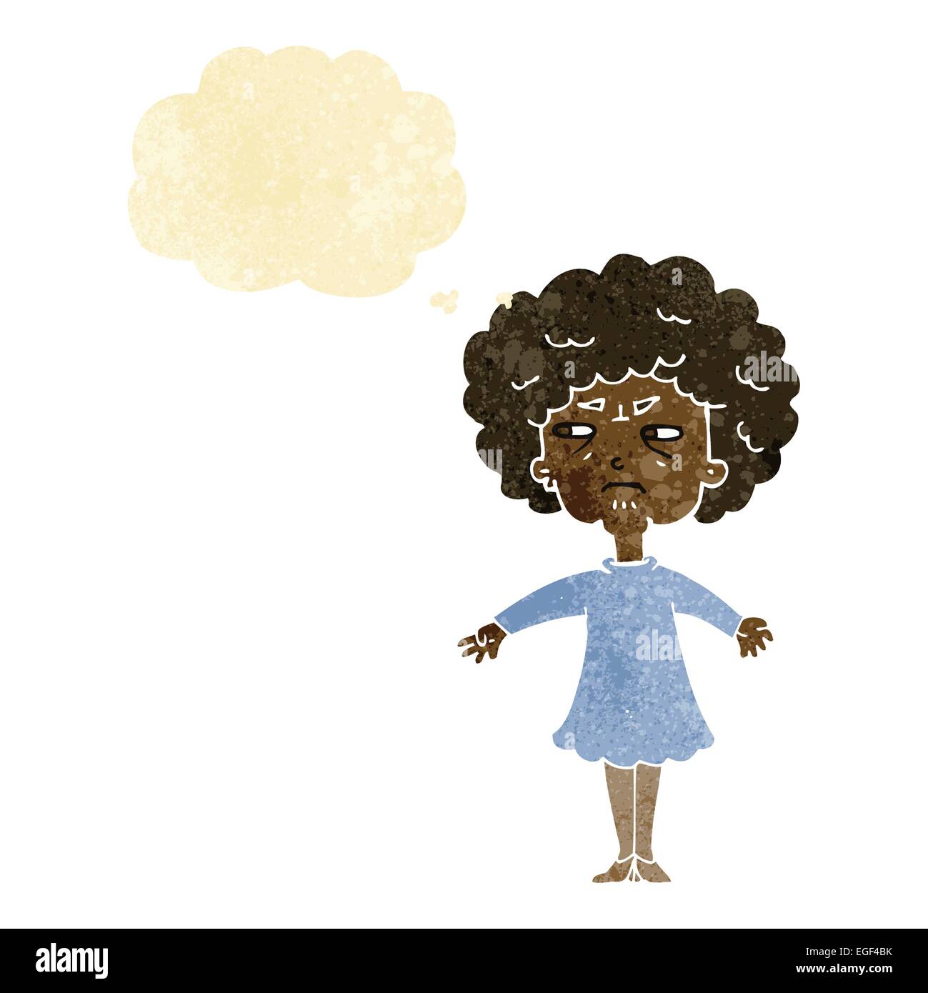 Cartoon Bitter Old Woman High Resolution Stock Photography and Images ...